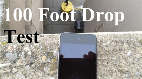 ipod drop test 1300 feet|G.